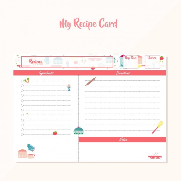 Free Cookbook Template from image.freepik.com