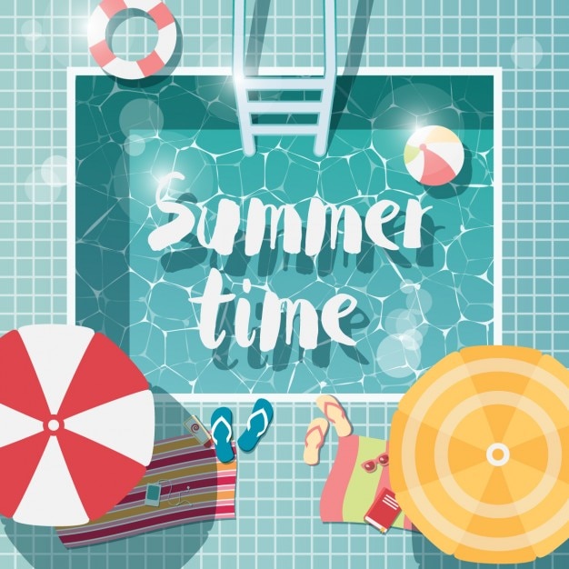 Coloured summer background design