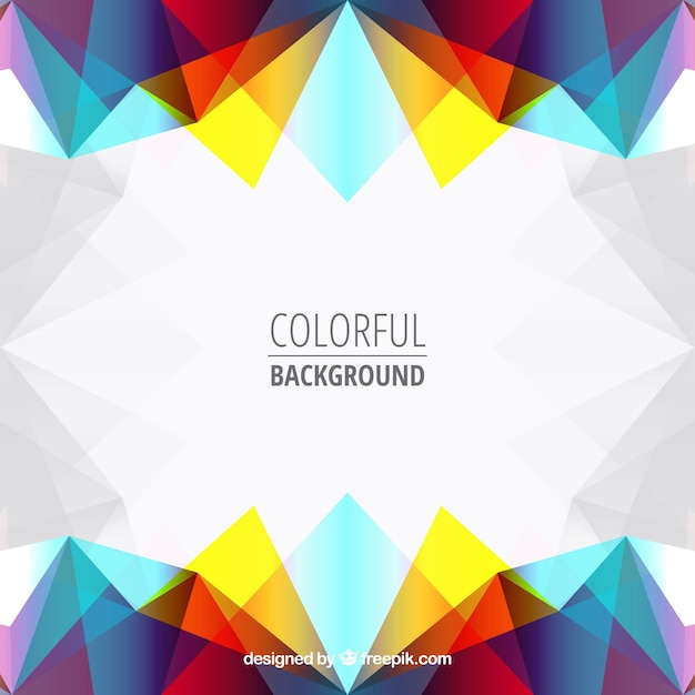 Colourful abstract background | Free Vector