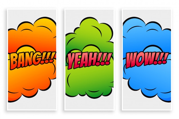 Download Free Comic Text Banners With Different Expressions Free Vector Use our free logo maker to create a logo and build your brand. Put your logo on business cards, promotional products, or your website for brand visibility.