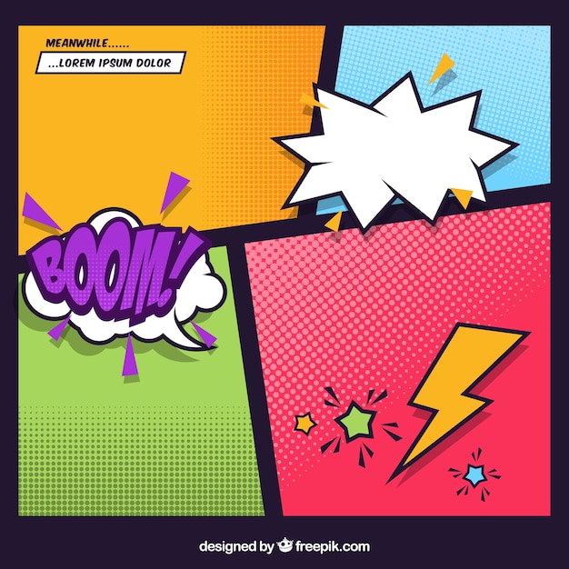 Download Free Comic Vignettes With Effect Elements Free Vector Use our free logo maker to create a logo and build your brand. Put your logo on business cards, promotional products, or your website for brand visibility.