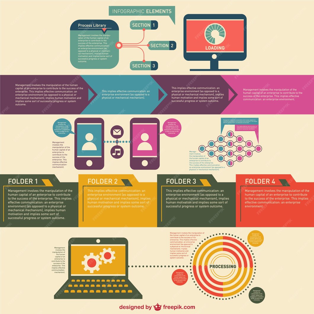 Free Vector | Communication infographic element design