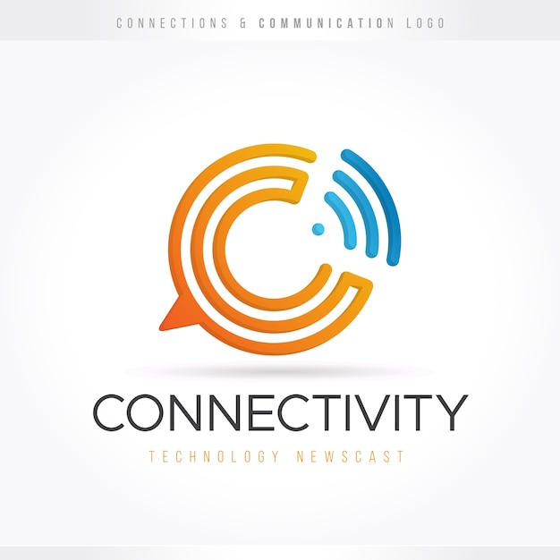 Download Free Communication Technology Logo Premium Vector Use our free logo maker to create a logo and build your brand. Put your logo on business cards, promotional products, or your website for brand visibility.