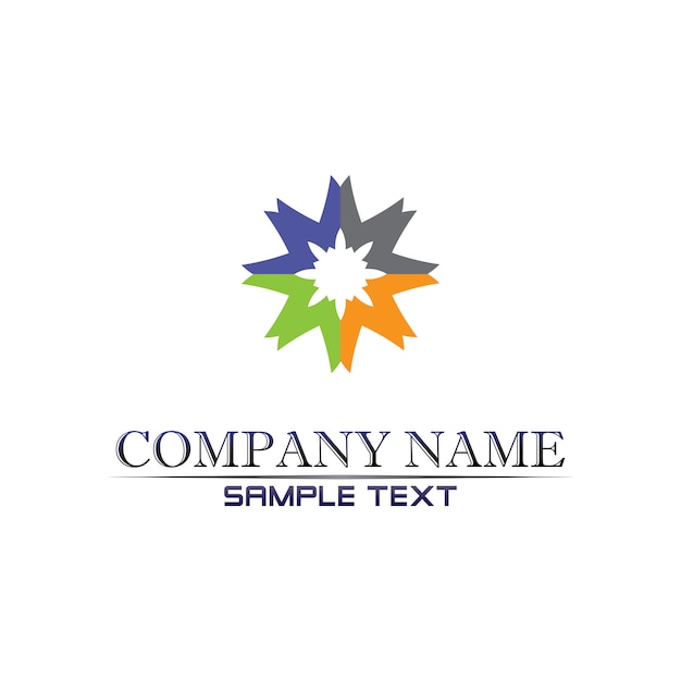 Download Circle Logo Company Name PSD - Free PSD Mockup Templates