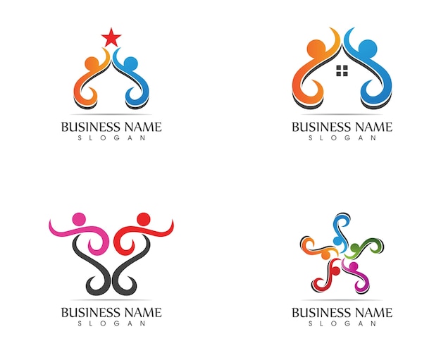 Download Free Community People Care Logo Design Template Premium Vector Use our free logo maker to create a logo and build your brand. Put your logo on business cards, promotional products, or your website for brand visibility.