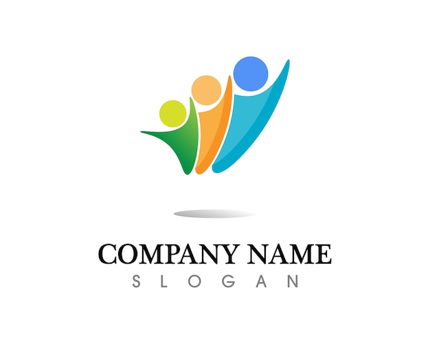 Download Free Community People Care Logo And Symbols Template Premium Vector Use our free logo maker to create a logo and build your brand. Put your logo on business cards, promotional products, or your website for brand visibility.