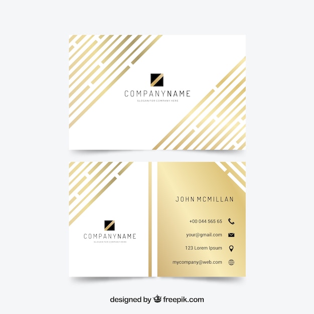 goldenratio business card
