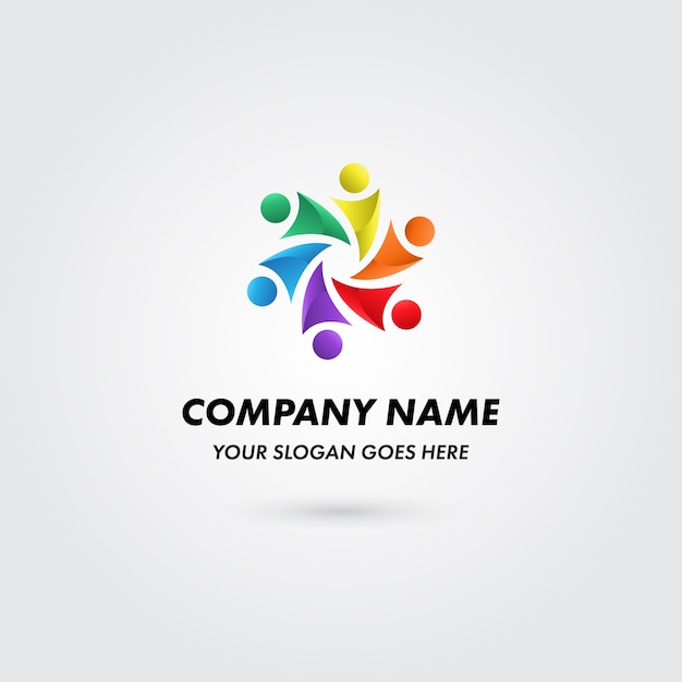 Download Free Company Group Color Logo Concept Premium Vector Use our free logo maker to create a logo and build your brand. Put your logo on business cards, promotional products, or your website for brand visibility.