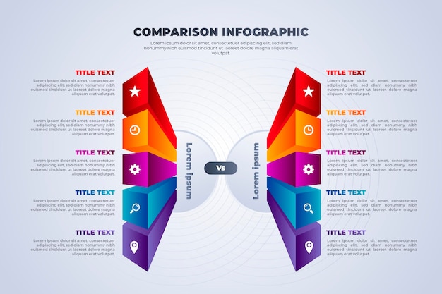 Free Comparison Infographic Template Sustainableder 2220