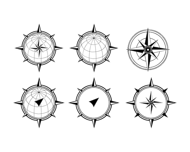 Premium Vector Compass Logo Design Template