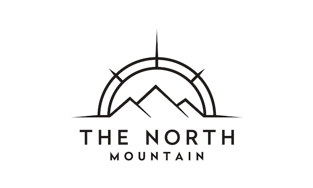 Download Free Compass And Mountain For Travel Adventure Logo Design Premium Use our free logo maker to create a logo and build your brand. Put your logo on business cards, promotional products, or your website for brand visibility.