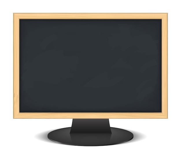 premium-vector-computer-monitor-with-blackboard-instead-of-screen-e