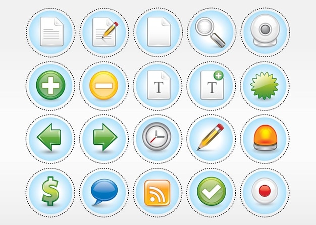 Download Computer Vector Icon Pack Vector | Free Download