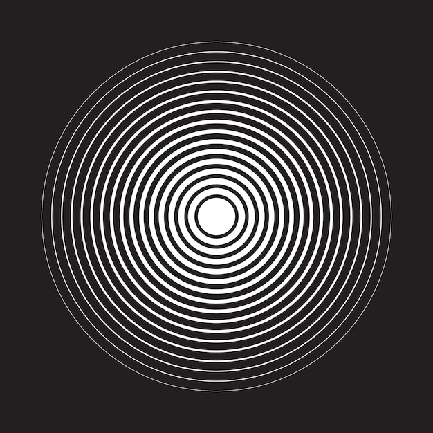Premium Vector | Concentric circle elements backgrounds. abstract ...