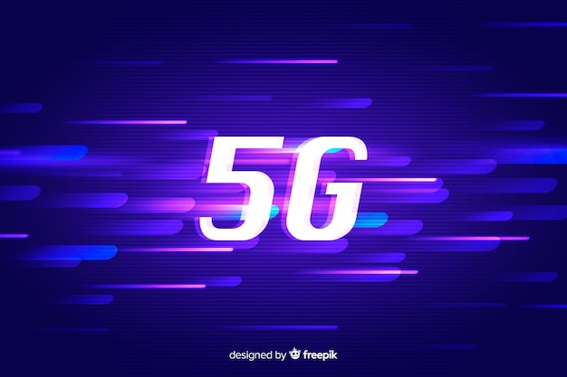 Free Vector | Concept 5g background