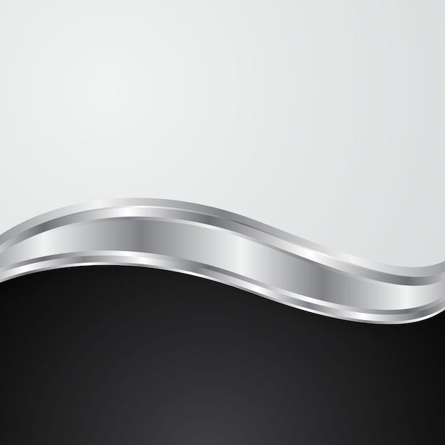 Premium Vector | The concept of abstract silver wave background design.