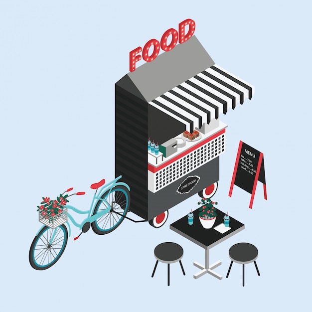 Download Free Concept Of Street Food Bicycle Kiosk Foodtruck Portable Cafe On Use our free logo maker to create a logo and build your brand. Put your logo on business cards, promotional products, or your website for brand visibility.