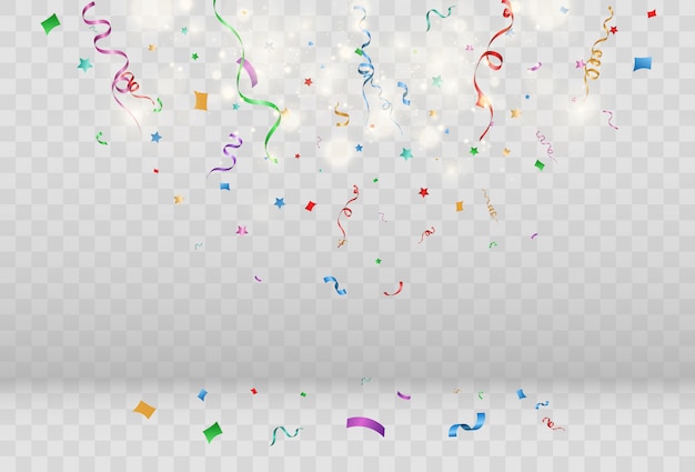 Download Free Confetti Falling Over Transparent Background Premium Vector Use our free logo maker to create a logo and build your brand. Put your logo on business cards, promotional products, or your website for brand visibility.