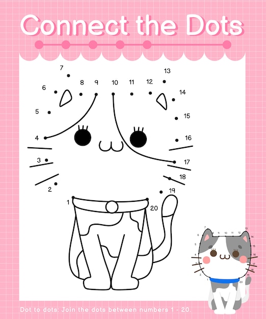 premium-vector-connect-the-dots-cat-dot-to-dot-games-for-children-counting-number-1-20
