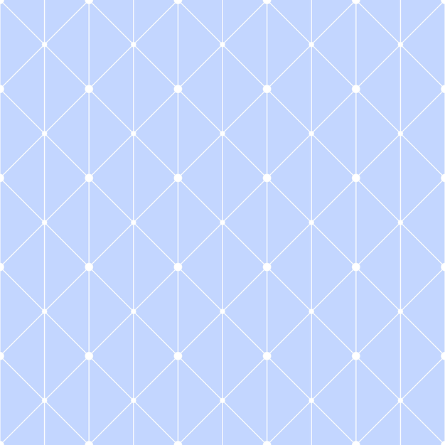 Connected dots seamless pattern Premium Vector