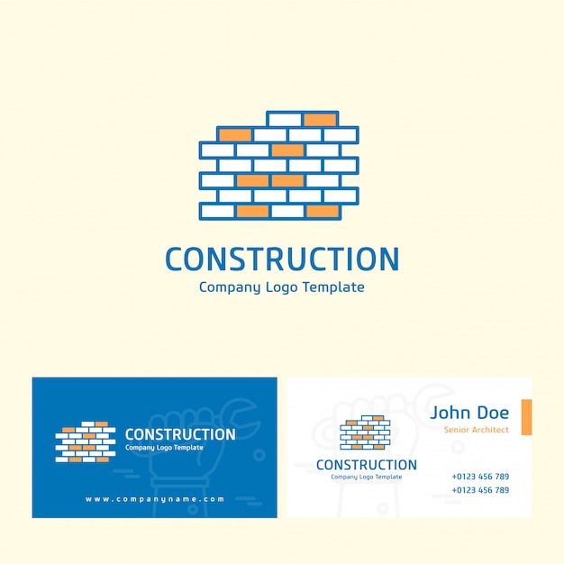 Download Free Construction Logo Design Premium Vector Use our free logo maker to create a logo and build your brand. Put your logo on business cards, promotional products, or your website for brand visibility.