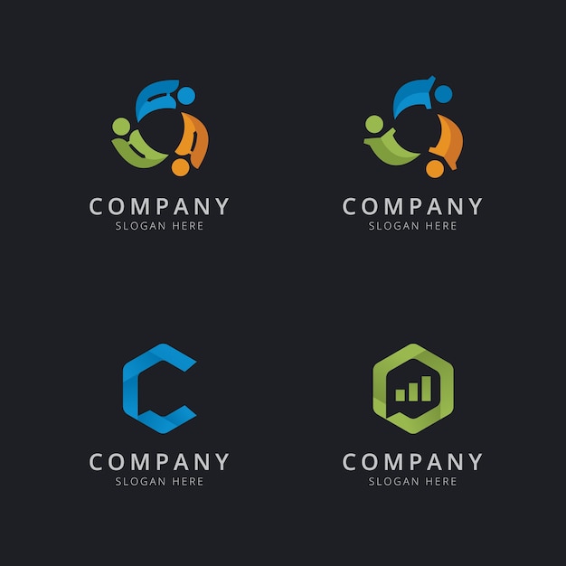 Premium Vector Consulting Logo Template Design