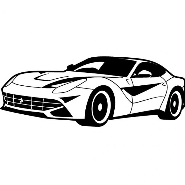 Download Free Vector | Cool racing automobile vector illustration