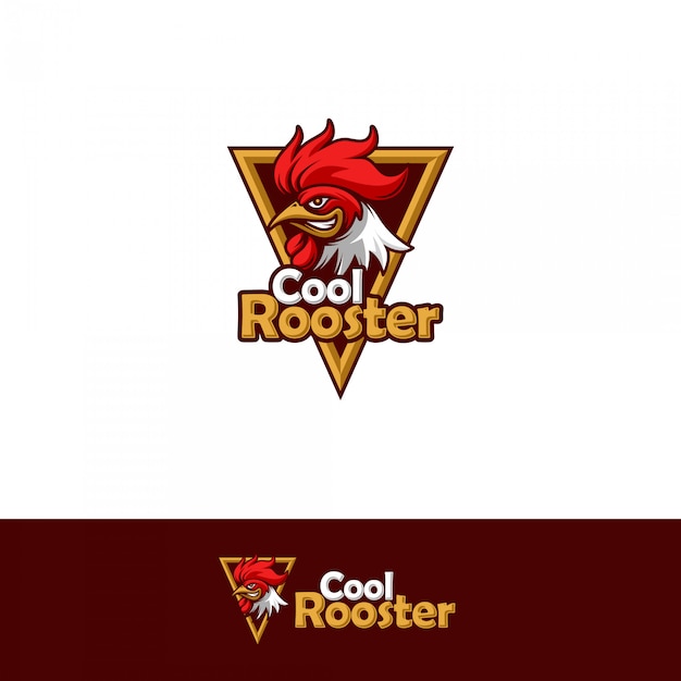 Download Free Cool Rooster Logo Template Premium Vector Use our free logo maker to create a logo and build your brand. Put your logo on business cards, promotional products, or your website for brand visibility.