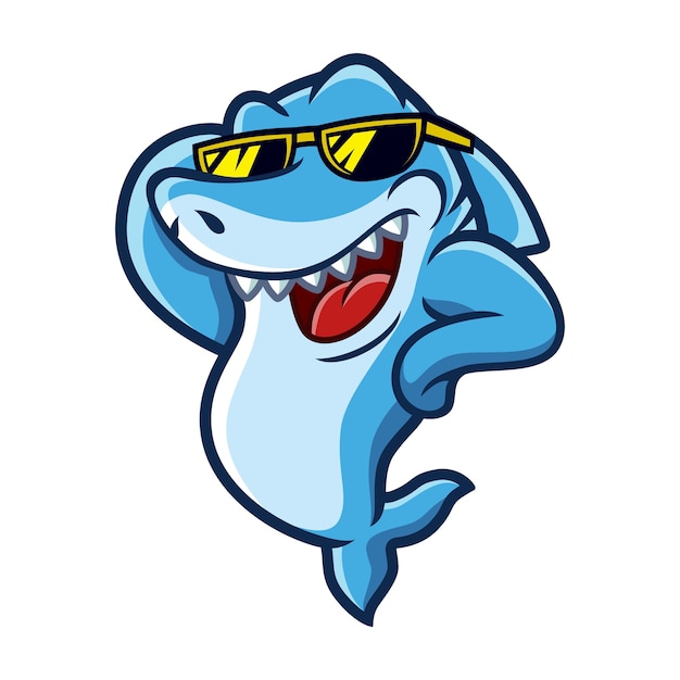 Download Cool Shark Vector | Premium Download
