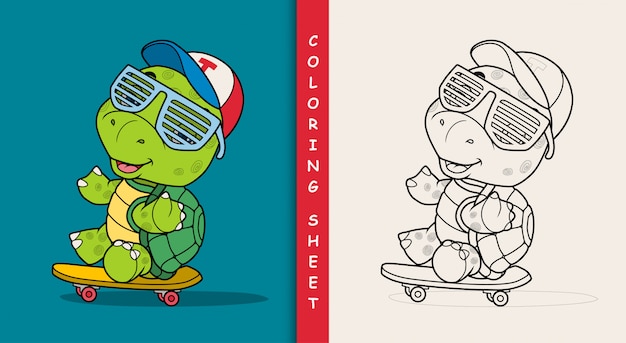 Coloring Sheet Of Turtle : Printable Sea Turtle Coloring Pages For Kids - Download 987 sea turtle coloring stock illustrations, vectors & clipart for free or amazingly low rates!