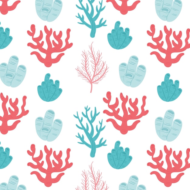 Coral pattern | Free Vector