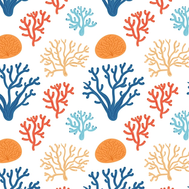 Coral pattern | Free Vector