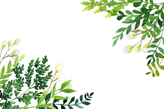 greenery illustration free download