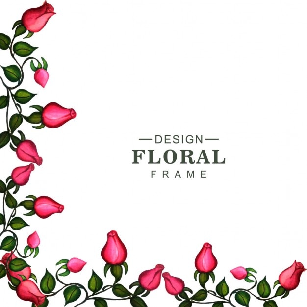 Download Corner of a floral frame Vector | Free Download