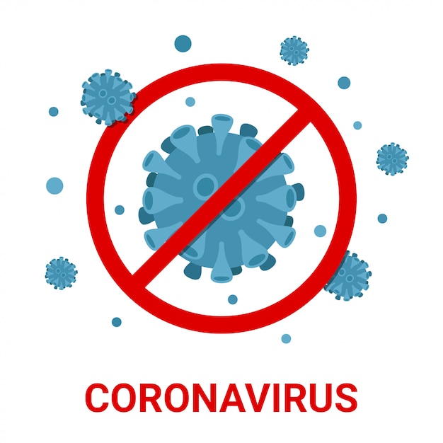 Download Free Coronavirus 2019 Ncov With Forbidden Sign Illustration Premium Use our free logo maker to create a logo and build your brand. Put your logo on business cards, promotional products, or your website for brand visibility.