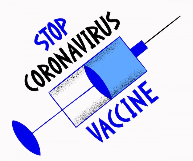 Premium Vector | Coronavirus vaccine illustration. pandemic concept