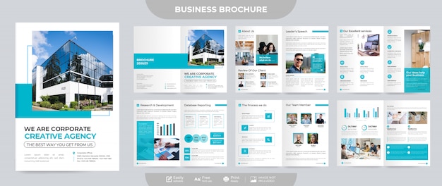  Corporate brochure and proposal template
