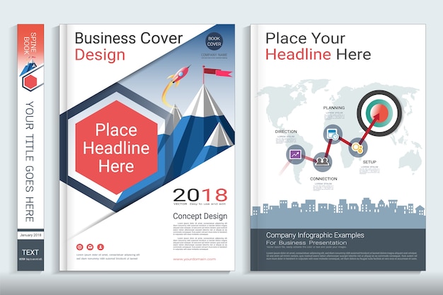 Download Free Corporate Business Cover Book Design Template Premium Vector Use our free logo maker to create a logo and build your brand. Put your logo on business cards, promotional products, or your website for brand visibility.