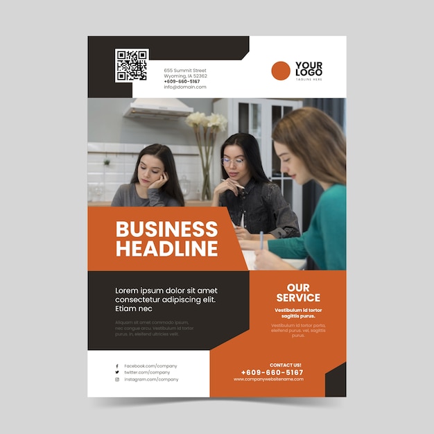 Free Vector | Corporate business template