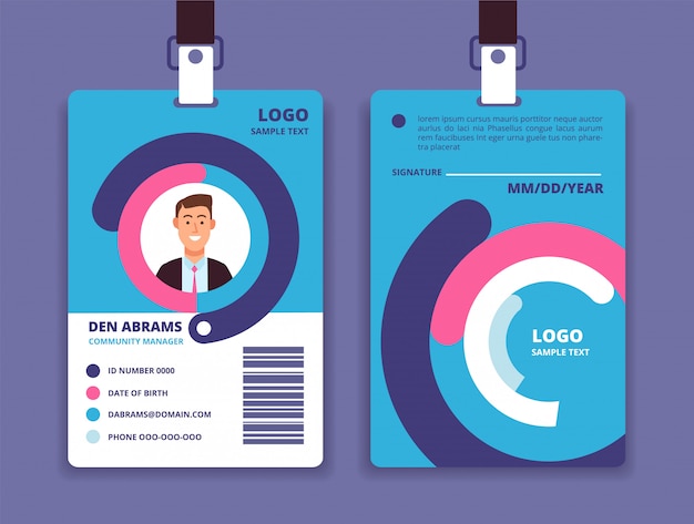 Download Free Id Card Designs Images Free Vectors Stock Photos Psd Use our free logo maker to create a logo and build your brand. Put your logo on business cards, promotional products, or your website for brand visibility.