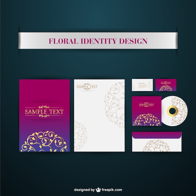 Download Corporate identity elements Vector | Free Download