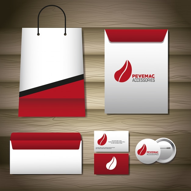 Download Corporate identity mock up | Premium Vector