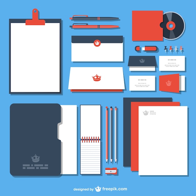 Download Corporate identity pack Vector | Free Download