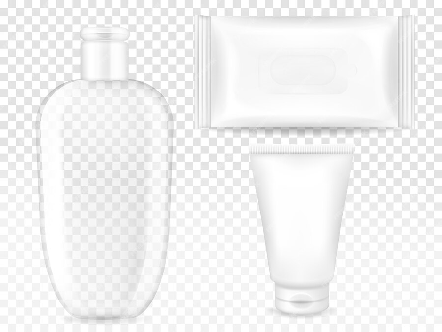 Free Vector | Cosmetic containers illustration of 3d realistic model ...