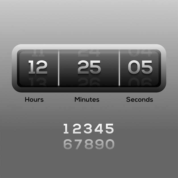 web page countdown timers