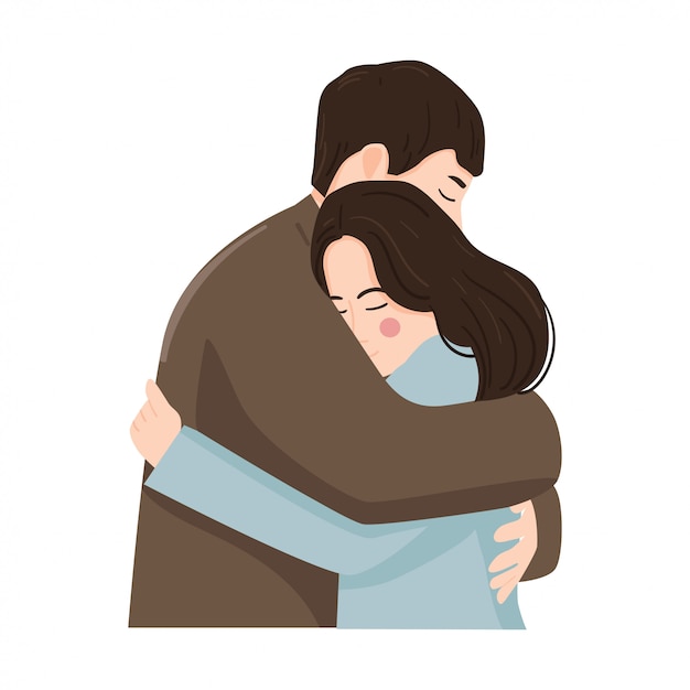 Featured image of post Cute Hug Images Cartoon : Cartoon couple cartoon lovers png and vector with transparent.