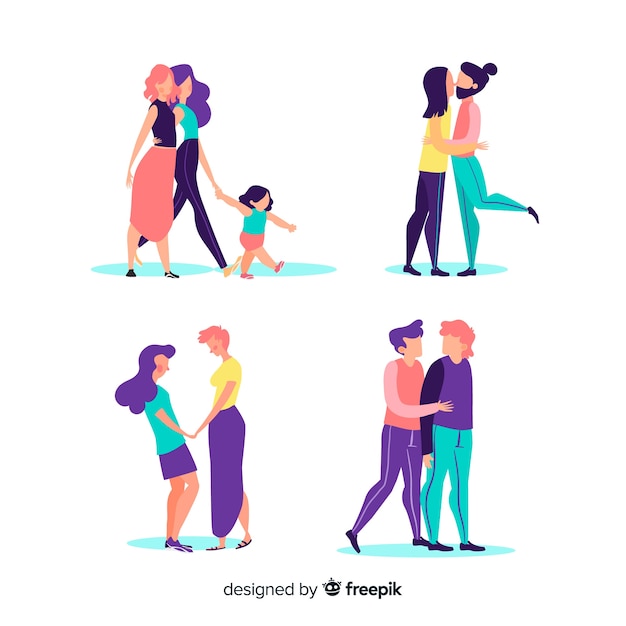 Download Free Couples And Families Of The Pride Day Free Vector Use our free logo maker to create a logo and build your brand. Put your logo on business cards, promotional products, or your website for brand visibility.