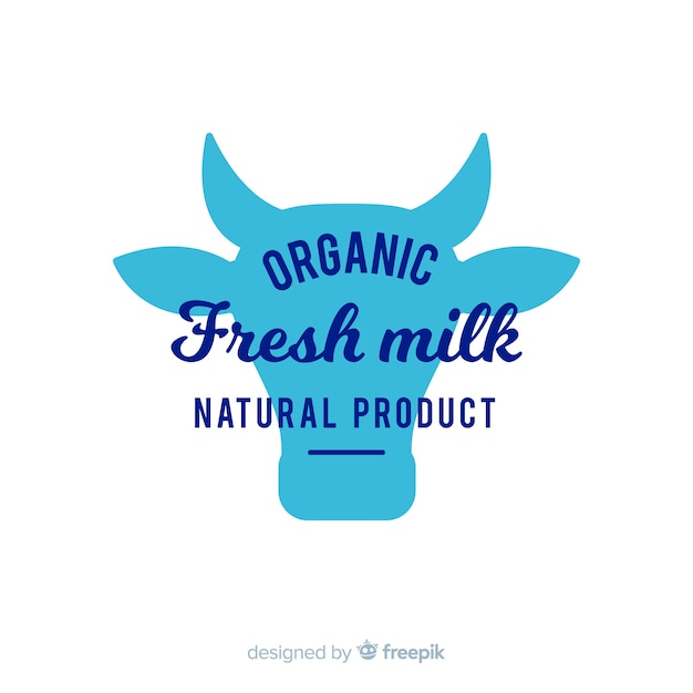 Download Free Cow Head Silhouette Milk Logo Free Vector Use our free logo maker to create a logo and build your brand. Put your logo on business cards, promotional products, or your website for brand visibility.