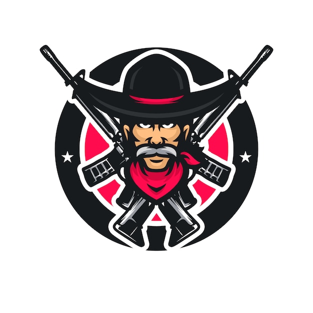 Download Free Cowboy Vector Mascot Icon Illustration Premium Vector Use our free logo maker to create a logo and build your brand. Put your logo on business cards, promotional products, or your website for brand visibility.