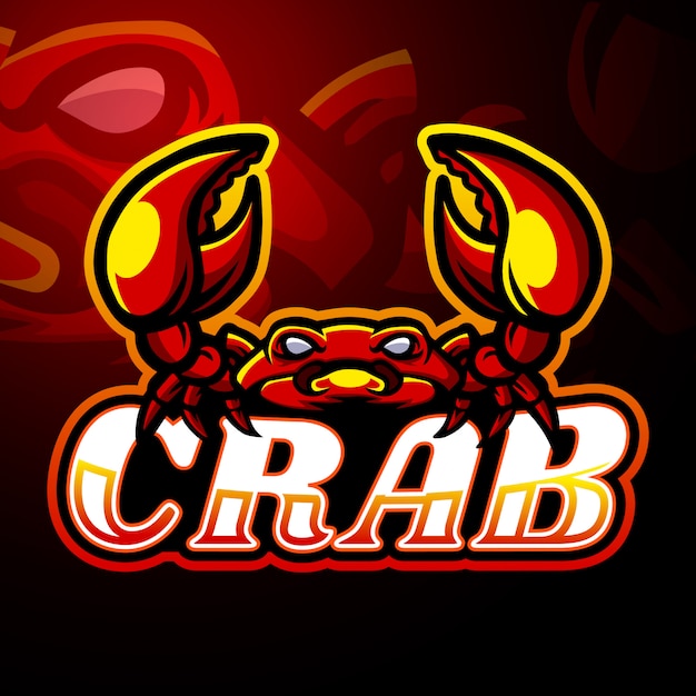 Download Free Crab Esport Logo Mascot Design Premium Vector Use our free logo maker to create a logo and build your brand. Put your logo on business cards, promotional products, or your website for brand visibility.